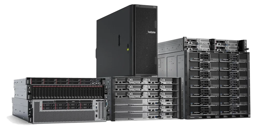 ThinkSystem Servers product visual