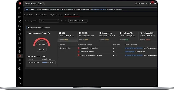 Email & Collaboration Security product visual