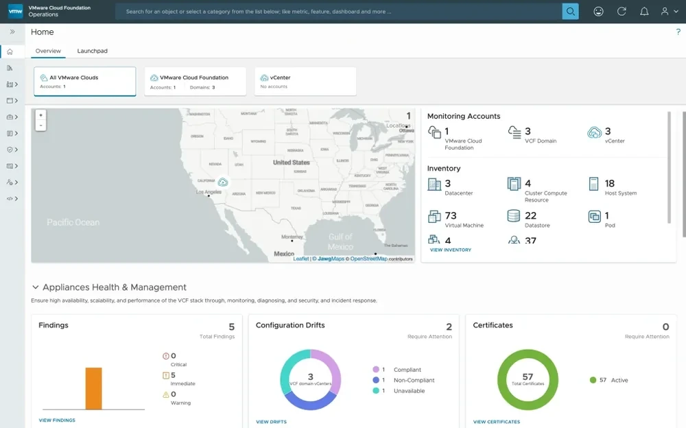VMware Cloud Foundation (VCF) product visual
